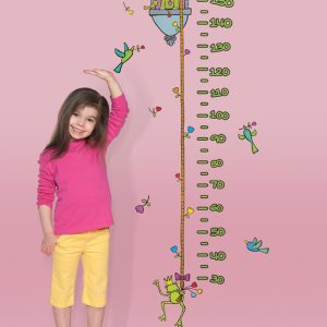 Adesivo murale Wallskin – Il metro principessa